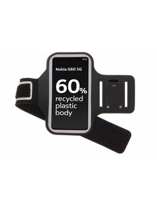 Ntech Nokia G60 5G hardloop armband - Sportband - hoesje - zwart