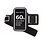 Ntech Hoesje geschikt voor Nokia G60 5G hardloop armband - Sportband - hoesje - zwart