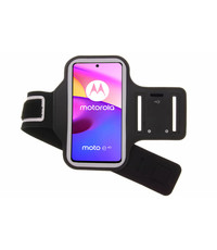 Ntech Motorola Moto E40 sportarmband - hardloop armband - Sportband - - zwart