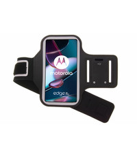 Ntech Motorola Edge 30 hardloop armband - Sportband - hoesje - zwart