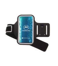 Ntech Motorola Edge Plus (2022) hardloop armband - Sportband - hoesje - zwart