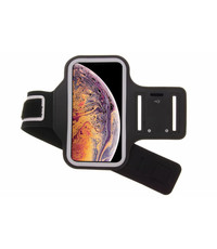 Ntech iPhone Xs Max hardloop armband - Sportband - hoesje - zwart