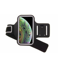 Ntech iPhone Xs hardloop armband - Sportband - hoesje - zwart