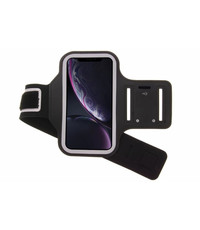 Ntech iPhone Xr hardloop armband - Sportband - hoesje - zwart