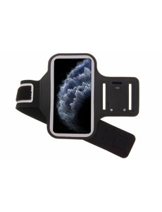 Ntech iPhone 11 Pro hardloop armband - Sportband - hoesje - zwart