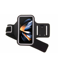 Ntech Samsung Galaxy Z Fold 4 hardloop armband - Sportband - hoesje - zwart