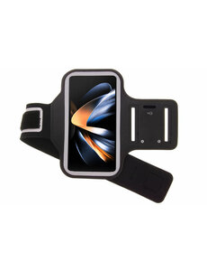 Ntech Samsung Galaxy Z Fold 4 hardloop armband - Sportband - hoesje - zwart