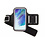 Ntech Hoesje Geschikt Voor Samsung Galaxy S21 hardloop armband - Sportband - hoesje - zwart