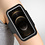Ntech Hoesje Geschikt voor iPhone 12 Pro hardloop armband - Sportband - hoesje - zwart