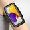 Ntech Hoesje Geschikt Voor Samsung Galaxy A72 hardloop armband - Sportband - hoesje - zwart