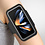 Ntech Hoesje Geschikt Voor Samsung Galaxy Z Fold 4 hardloop armband - Sportband - hoesje - zwart