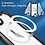 Ntech Hoesje Geschikt voor iPhone 14 Pro Max met magnetisch Ring Shockproof bumper case – Zwart