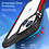 Ntech Hoesje Geschikt voor iPhone 14 Pro Max met magnetisch Ring Shockproof bumper case – Rood
