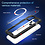 Ntech Hoesje Geschikt voor iPhone 14 met magnetisch Ring Shockproof bumper case – Zilver