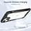 Ntech Hoesje Geschikt voor iPhone 14 Plus Magsafe hoes Ring Shockproof bumper case – Zwart