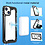 Ntech Hoesje Geschikt voor iPhone 14 Plus met magnetisch Ring Shockproof bumper case – Zwart