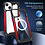 Ntech Hoesje Geschikt voor iPhone 14 Plus met magnetisch Ring Shockproof bumper case – Rood