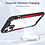 Ntech Hoesje Geschikt voor iPhone 14 Plus Magsafe hoes Ring Shockproof bumper case – Rood
