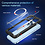 Ntech Hoesje Geschikt voor iPhone 13 Pro Max met magnetisch Ring Shockproof bumper case – Zilver