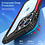 Ntech Hoesje Geschikt voor iPhone 13 Pro met magnetisch Ring Shockproof bumper case – Rood