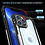 Ntech Hoesje Geschikt voor iPhone 12 met magnetisch Ring Shockproof bumper case – Zilver