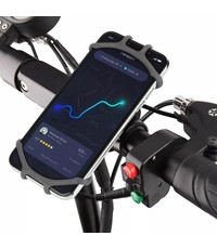 Ntech Multifunctionele telefoonhouder fiets 360 graden draaibaar