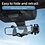 Ntech Telefoonhouder Auto Spiegel – Smartphone Houder Auto Binnenspiegel Hoofdsteun – Auto Accessories Interieur - Universeel zwart