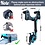 Ntech Telefoonhouder Auto Spiegel – Smartphone Houder Auto Binnenspiegel Hoofdsteun – Auto Accessories Interieur - Universeel zwart
