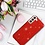 oTronica Hoesje Geschikt Voor Samsung Galaxy S22 Plus hoesje glitter backcover – Rood – oTronica