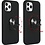 Ntech Hoesje Geschikt voor iPhone 11 Pro Max hoesje Shockproof Armor case - back cover – TPU – Rood