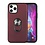 Ntech Hoesje Geschikt voor iPhone 11 Pro Max hoesje Shockproof Armor case - back cover – TPU – Wijn Rood