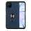 Ntech Hoesje Geschikt voor Huawei P40 Lite hoesje Shockproof Armor case - back cover – TPU – Blauw