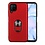 Ntech Hoesje Geschikt voor Huawei P40 Lite hoesje Shockproof Armor case - back cover – TPU – Rood