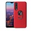 Ntech Hoesje Geschikt voor Huawei P20 hoesje Shockproof Armor case - back cover – TPU – Rood