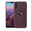 Ntech Hoesje Geschikt voor Huawei P20 hoesje Shockproof Armor case - back cover – TPU – Wijn Rood