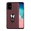 Ntech Hoesje Geschikt Voor Samsung Galaxy S20 Plus hoesje Shockproof Armor case - back cover – TPU – Wijn Rood