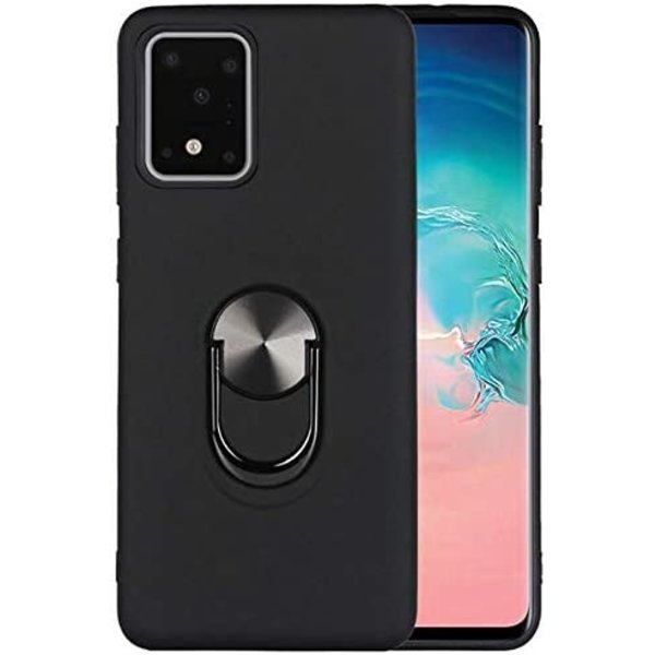 Ntech Hoesje Geschikt Voor Samsung Galaxy S20 Ultra hoesje Shockproof Armor case - back cover – TPU – Zwart