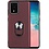 Ntech Hoesje Geschikt Voor Samsung Galaxy S20 Ultra hoesje Shockproof Armor case - back cover – TPU – Wijn Rood
