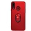 Ntech Hoesje Geschikt Voor Samsung Galaxy A20 hoesje Shockproof Armor case - back cover – TPU – Rood