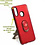 Ntech Hoesje Geschikt Voor Samsung Galaxy A20S hoesje Shockproof Armor case - back cover – TPU – Rood