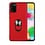 Ntech Hoesje Geschikt Voor Samsung Galaxy A41 hoesje Shockproof Armor case - back cover – TPU – Rood