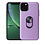 Ntech Hoesje Geschikt voor iPhone 11 Pro hoesje Shockproof Armor case - back cover – TPU – Licht Paars