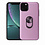 Ntech Hoesje Geschikt voor iPhone 11 Pro Max hoesje Shockproof Armor case - back cover – TPU – Licht Paars
