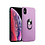 Ntech Hoesje Geschikt voor iPhone X/XS hoesje Shockproof Armor case - back cover – TPU – Licht Paars