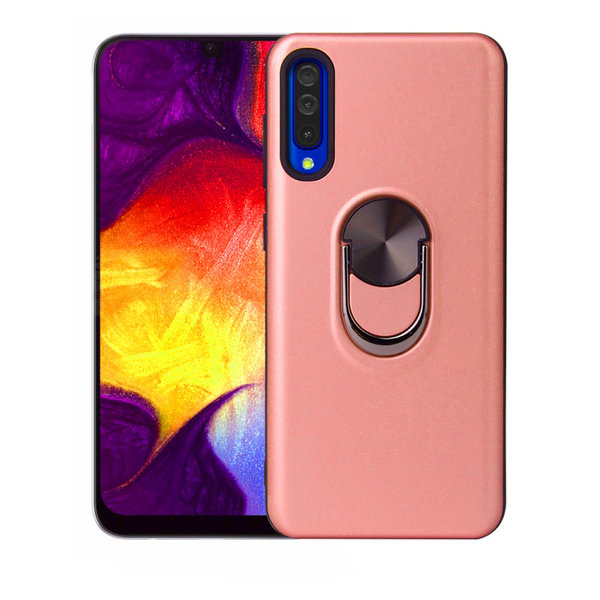 Ntech Hoesje Geschikt voor Huawei P30 hoesje Shockproof Armor case - back cover – TPU – Licht Roze