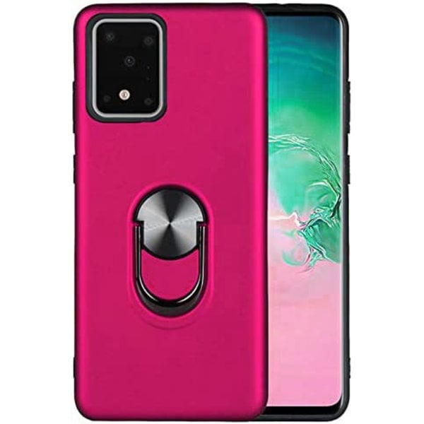 Ntech Hoesje Geschikt Voor Samsung Galaxy S20 Ultra hoesje Shockproof Armor case - back cover – TPU – Roze