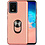 Ntech Hoesje Geschikt Voor Samsung Galaxy S20 Ultra hoesje Shockproof Armor case - back cover – TPU – Licht Roze