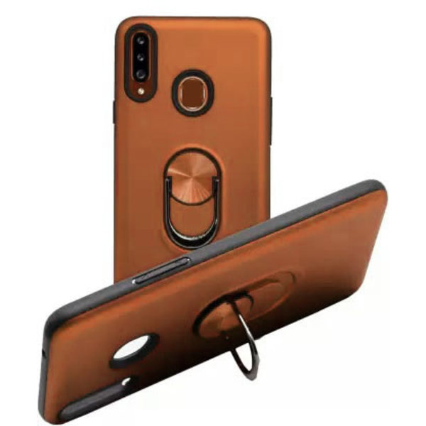 Ntech Hoesje Geschikt Voor Samsung Galaxy A30 hoesje Shockproof Armor case - back cover – TPU – Wijn Rood