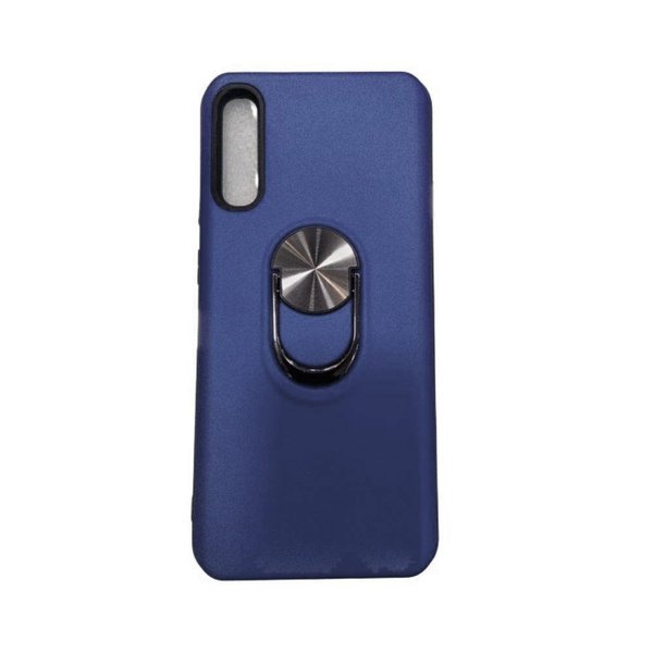 Ntech Hoesje Geschikt Voor Samsung Galaxy A30S hoesje Shockproof Armor case - back cover – TPU – Blauw