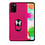 Ntech Hoesje Geschikt Voor Samsung Galaxy A41 hoesje Shockproof Armor case - back cover – TPU – Roze
